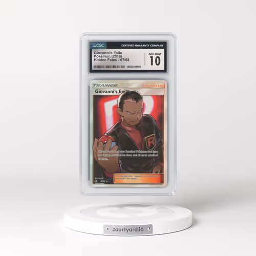 2019 Hidden Fates #67/68 Giovanni's Exile (CGC 10 GEM MINT)