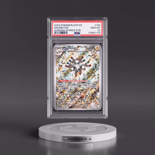 2024 Pokémon Svp EN-SV Black Star Promo #159 Magneton - Surging Sparks Elite Trainer Box (PSA 10 GEM