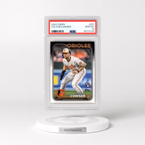2024 Topps #257 Colton Cowser (PSA 10 GEM MINT)