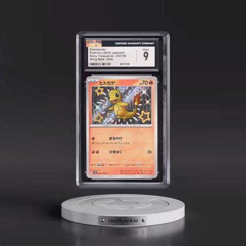2023 Pokémon Sv4a-Shiny Treasure EX #210 Charmander - S (CGC 9 MINT)