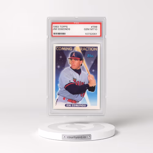 1993 Topps #799 Jim Edmonds (PSA 10 GEM MINT)