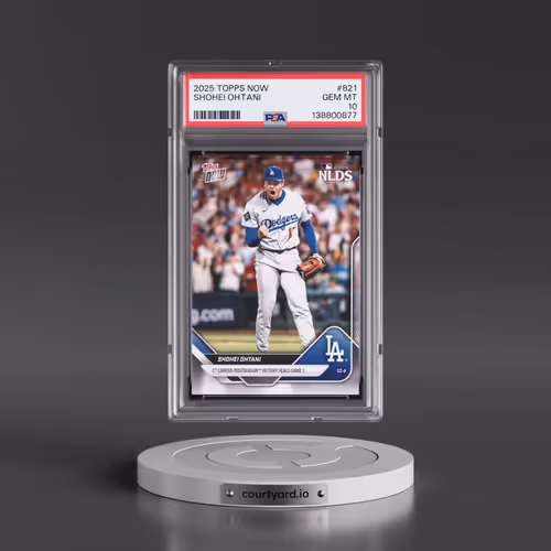 2025 Topps Now #821 Shohei Ohtani (PSA 10 GEM MINT)