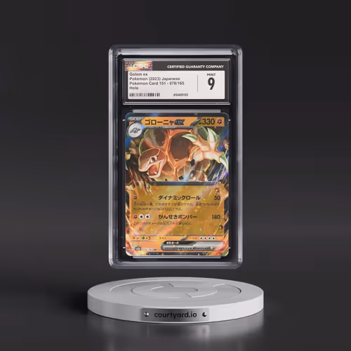 2023 Pokémon Card 151 #076/165 Golem ex - Holo (CGC 9 MINT)