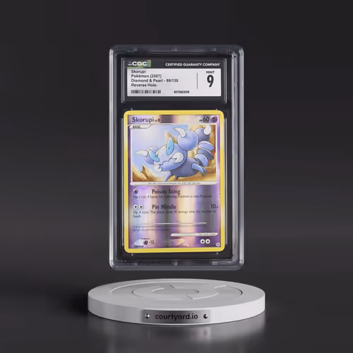 2007 Diamond & Pearl #99/130 Skorupi - Reverse Holo (CGC 9 MINT)
