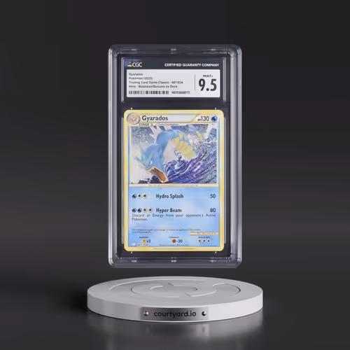 2023 Pokémon Clb-Trading Card Game Classic Blastoise & Suicune EX Deck #007 Gyarados (CGC 9.5 MINT+)