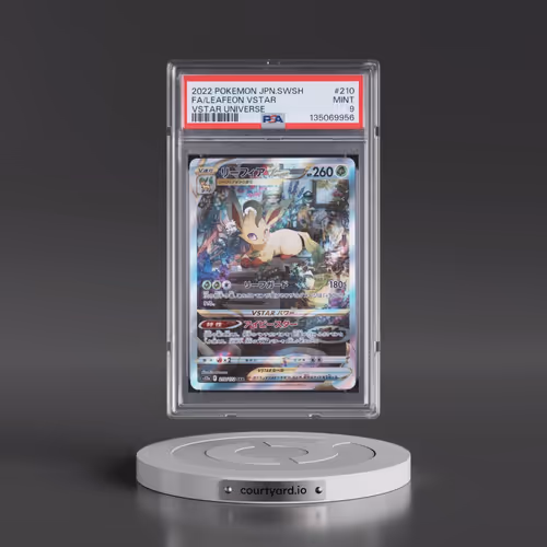 2022 Pokémon Sword & Shield Vstar Universe #210 Leafeon Vstar - Full Art (PSA 9 MINT)