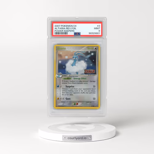 2007 Pokémon EX Power Keepers #2 Altaria - Reverse Foil (PSA 9 MINT)
