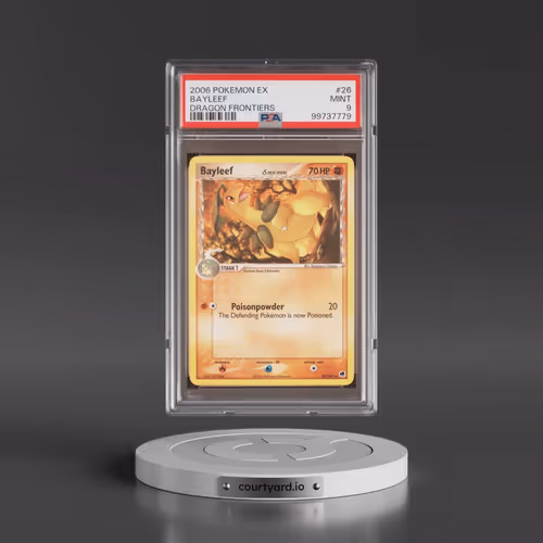 2006 Pokémon EX Dragon Frontiers #26 Bayleef (PSA 9 MINT)