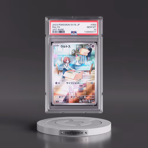 2023 Pokémon Sv1s-Scarlet EX #083 Ralts - Art Rare (PSA 10 GEM MINT)