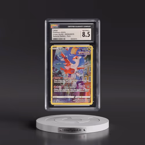2023 Crown Zenith #GG20/GG70 Latias - Galarian Gallery Holo (CGC 8.5 NM-MT+)