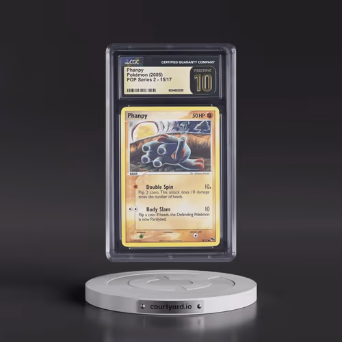 2005 POP Series 2 #15/17 Phanpy (CGC 10 PRISTINE)