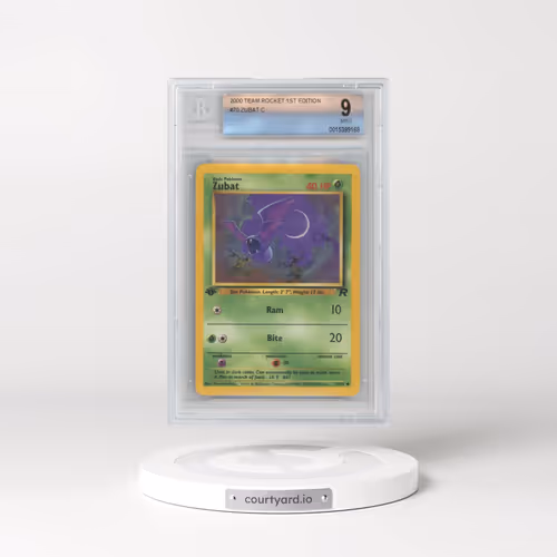 2000 Team Rocket #70 Zubat - 1st Edition 1st Edition (BGS 9 MINT)