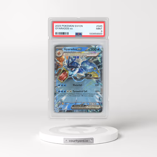2023 Pokémon Svi EN-Scarlet & Violet #045 Gyarados EX - Holo (PSA 9 MINT)