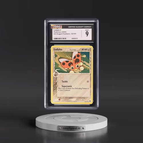 2006 EX Dragon Frontiers #53/101 Ledyba δ (CGC 9 MINT)