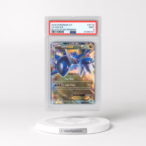 2015 Pokémon XY Black Star Promos #XY72 Latios EX - Holo (PSA 9 MINT)
