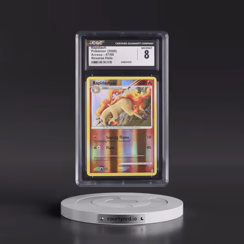 2009 Arceus #47/99 Rapidash - Reverse Holo (CGC 8 NM-MT)