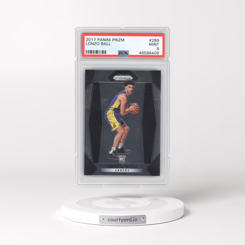 2017 Panini Prizm #289 Lonzo Ball (PSA 9 MINT)