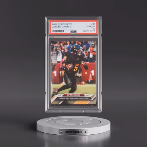 2024 Topps Now #11 Jayden Daniels (PSA 10 GEM MINT)