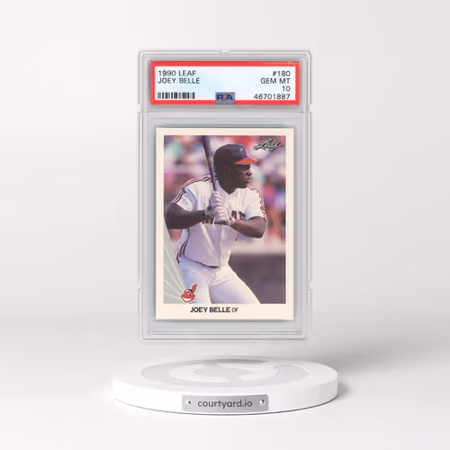 1990 Leaf #180 Joey Belle (PSA 10 GEM MINT)