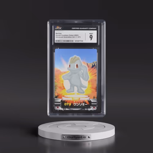 2003 Advanced Generation Vol. 2 #073 Machop (CGC 9 MINT)