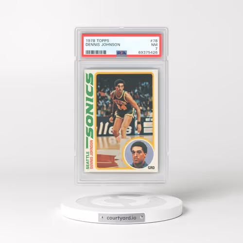 1978 Topps #78 Dennis Johnson (PSA 7 NM)