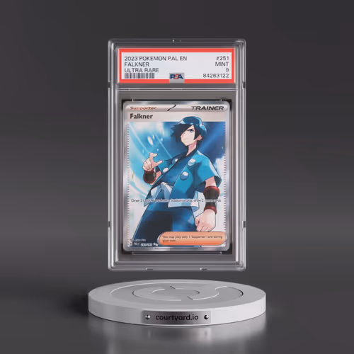 2023 Pokémon Pal EN-Paldea Evolved #251 Falkner - Ultra Rare (PSA 9 MINT)