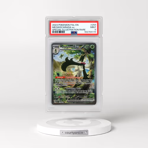 2023 Pokémon Pal EN-Paldea Evolved #256 Meowscarada EX - Holo Special Illustration Rare (PSA 9 MINT)