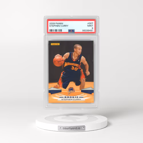 2009 Panini #307 Stephen Curry (PSA 9 MINT)
