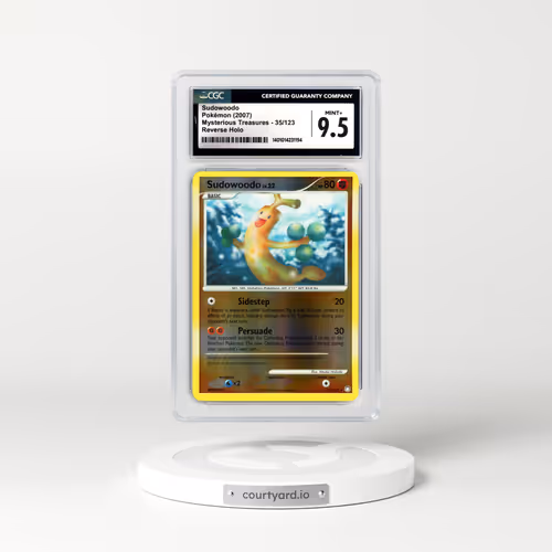 2007 Mysterious Treasures #35 Sudowoodo - Holo (CGC 9.5 MINT+)