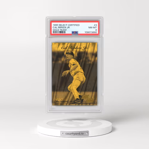 1995 Select Certified Gold Team #3 Cal Ripken Jr. (PSA 8 NM-MT)