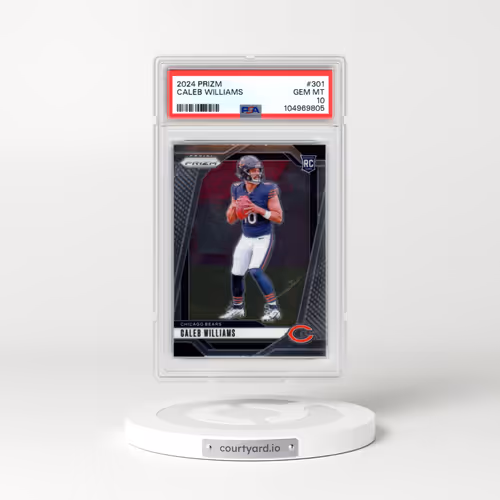 2024 Panini Prizm #301 Caleb Williams (PSA 10 GEM MINT)