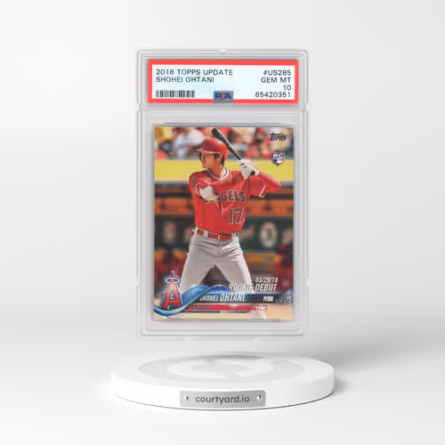 2018 Topps Update #US285 Shohei Ohtani (PSA 10 GEM MINT)