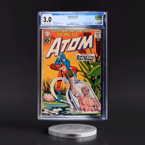 Showcase #34 CGC 3.0 Off-white to White Pages (DC Comics, 9-10/61) - Universal