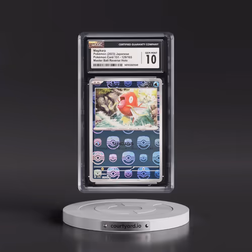 2023 Pokémon Card 151 #129/165 Magikarp - Reverse Holo Master Ball (CGC 10 GEM MINT)