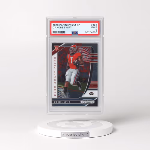 2020 Panini Prizm Draft Picks #120 D'Andre Swift (PSA 9 MINT)
