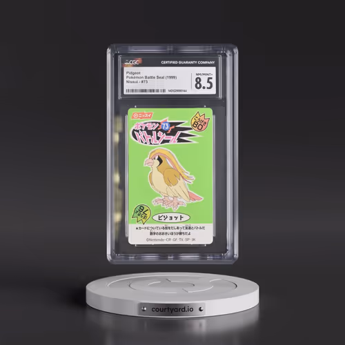1999 Pokémon Battle Seal (1999 Nissui) - Japanese #73 Pidgeot (CGC 8.5 NM-MT+)