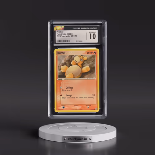 2005 EX Emerald #57/106 Numel (CGC 10 GEM MINT)
