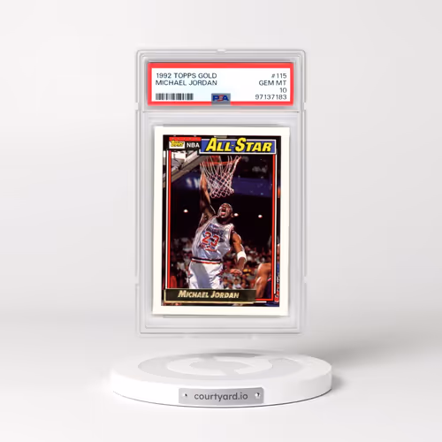 1992 Topps Gold #115 Michael Jordan (PSA 10 GEM MINT)