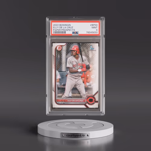 2022 Bowman Paper Prospects #BP50 Elly de La Cruz (PSA 9 MINT)
