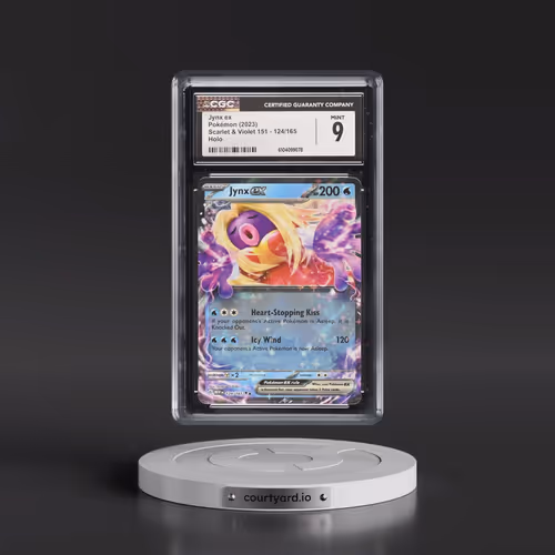 2023 Scarlet & Violet 151 - MEW EN #124/165 Jynx ex - Holo (CGC 9 MINT)