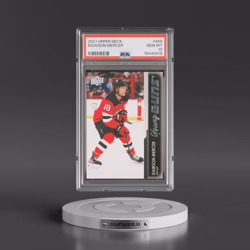 2021-2022 Upper Deck #459 Dawson Mercer (PSA 10 GEM MINT)