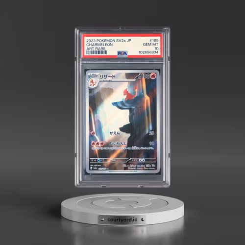 2023 Pokémon Sv2a-Pokemon 151 #169 Charmeleon - Art Rare (PSA 10 GEM MINT)