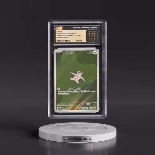 2024 Pokémon SV8-Super Electric Breaker #117 Slakoth - Art Rare (CGC 10 PRISTINE)