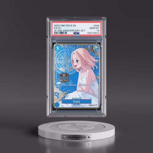 2025 One Piece Japanese 2nd Anniversary Set #044 Kaya (PSA 10 GEM MINT)