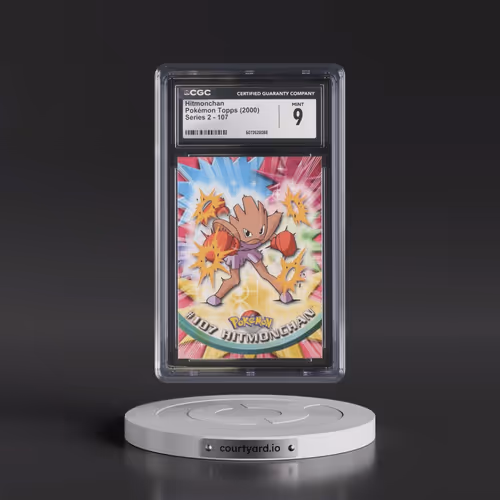 1999 Series 2 (Oval Nintendo Seal) #107 Hitmonchan (CGC 9 MINT)