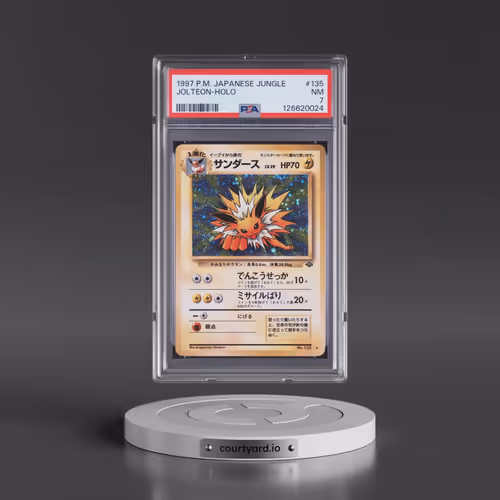 1997 Pokémon Jungle #135 Jolteon - Holo (PSA 7 NM)
