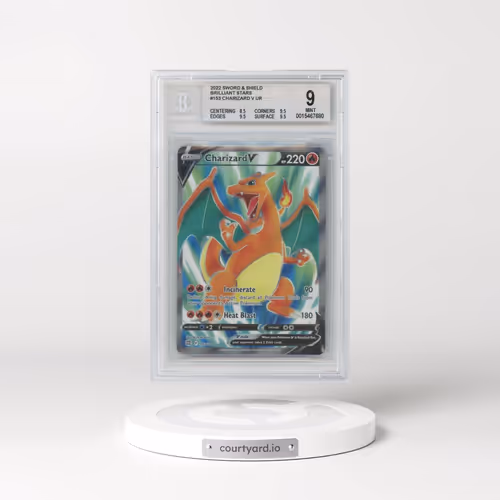 2022 Brilliant Stars #153 Charizard V - Ultra Rare Holo (BGS 9 MINT)