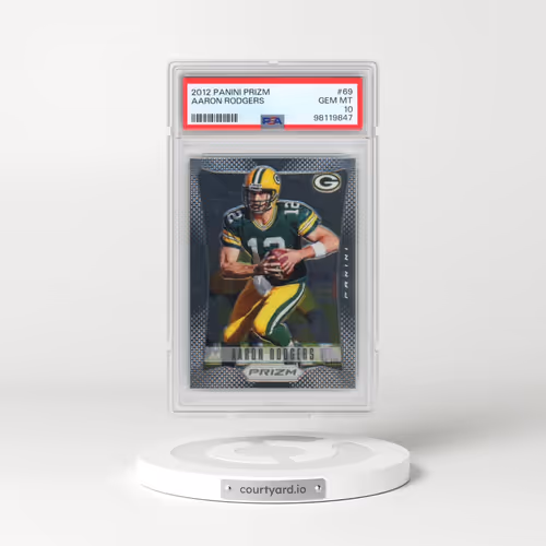 2012 Panini Prizm #69 Aaron Rodgers (PSA 10 GEM MINT)