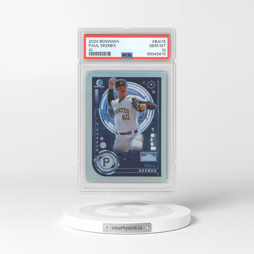 2024 Bowman Bowman AI #BAI15 Paul Skenes (PSA 10 GEM MINT)