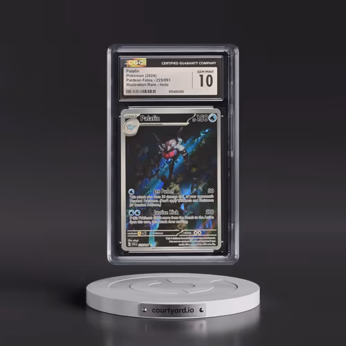 2024 Pokémon Paf EN-Paldean Fates #225 Palafin - Illustration Rare (CGC 10 GEM MINT)